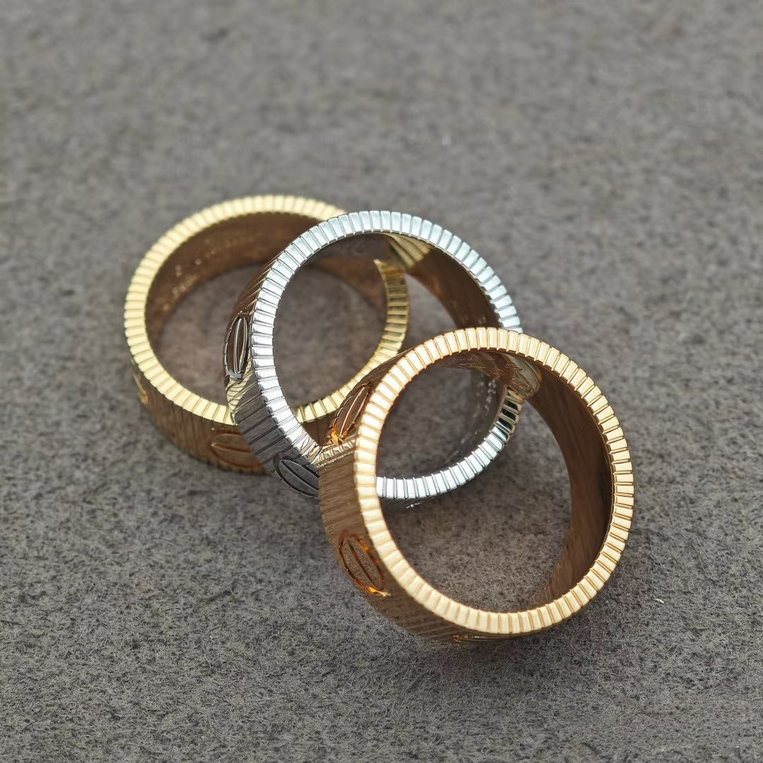 [⭐Reverie Jewels]LOVE 6.5MM RING