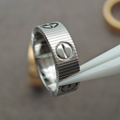 [⭐Reverie Jewels]LOVE 6.5MM RING