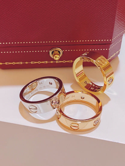 [⭐Reverie Jewels]Three-Diamond Ring