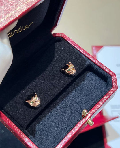 [⭐Reverie Jewels]CHRRTAH-PRINT STUD EARRINGS, THREE COLORS
