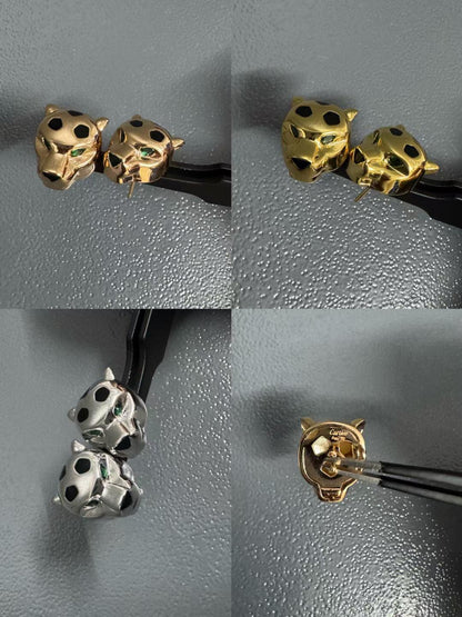 [⭐Reverie Jewels]CHRRTAH-PRINT STUD EARRINGS, THREE COLORS
