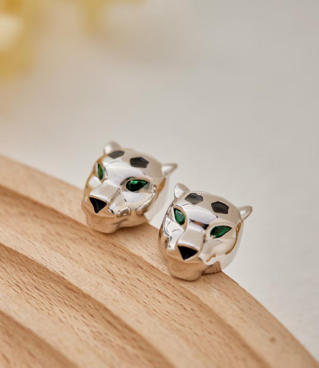 [⭐Reverie Jewels]CHRRTAH-PRINT STUD EARRINGS, THREE COLORS