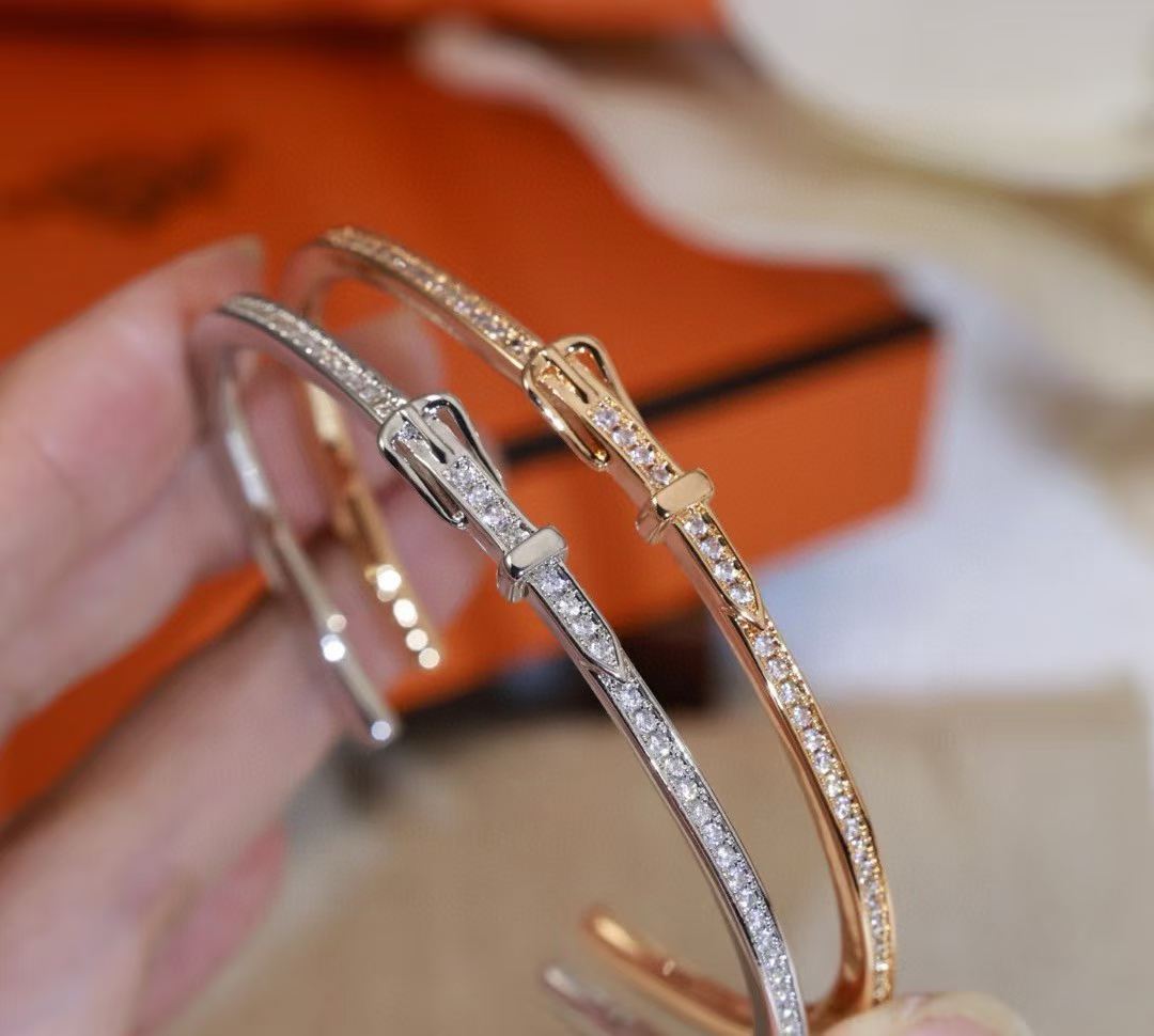 [⭐Reverie Jewels]DIAMOND-ENCRUSTED BRACELET THREE COLORS