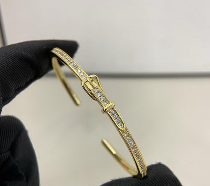 [⭐Reverie Jewels]DIAMOND-ENCRUSTED BRACELET THREE COLORS