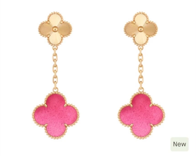 [⭐Reverie Jewels]26 NEW PINK BUBBLE ENAMEL SET