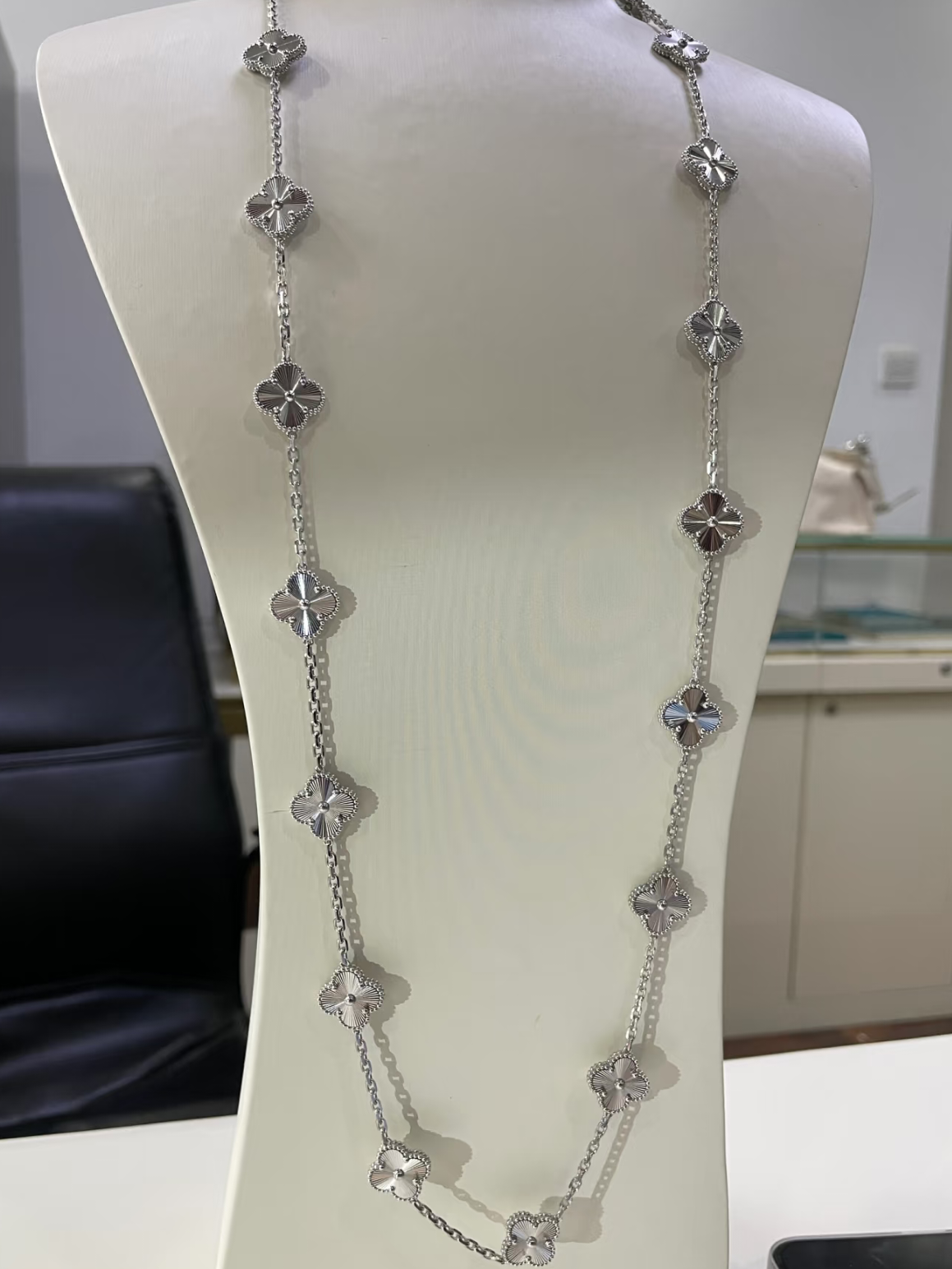 [⭐Reverie Jewels]CLOVER 20 MOTIFS SILVER LASER