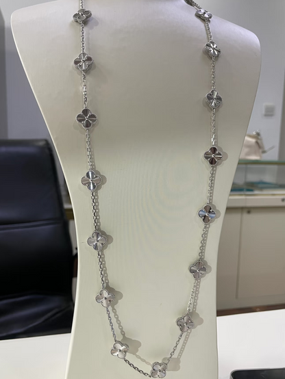 [⭐Reverie Jewels]CLOVER 20 MOTIFS SILVER LASER