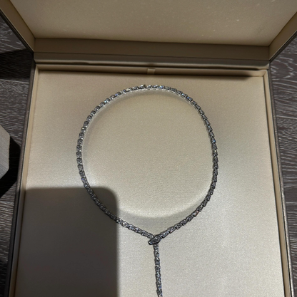 [⭐Reverie Jewels]NEW！SERPENT DIAMOND NECKLACE