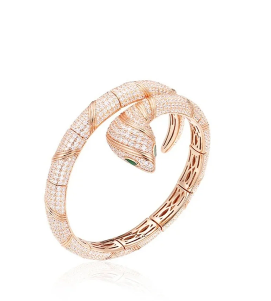 [⭐Reverie Jewels]HAUTE COUTURE GOLD SERPENTI BRACELET