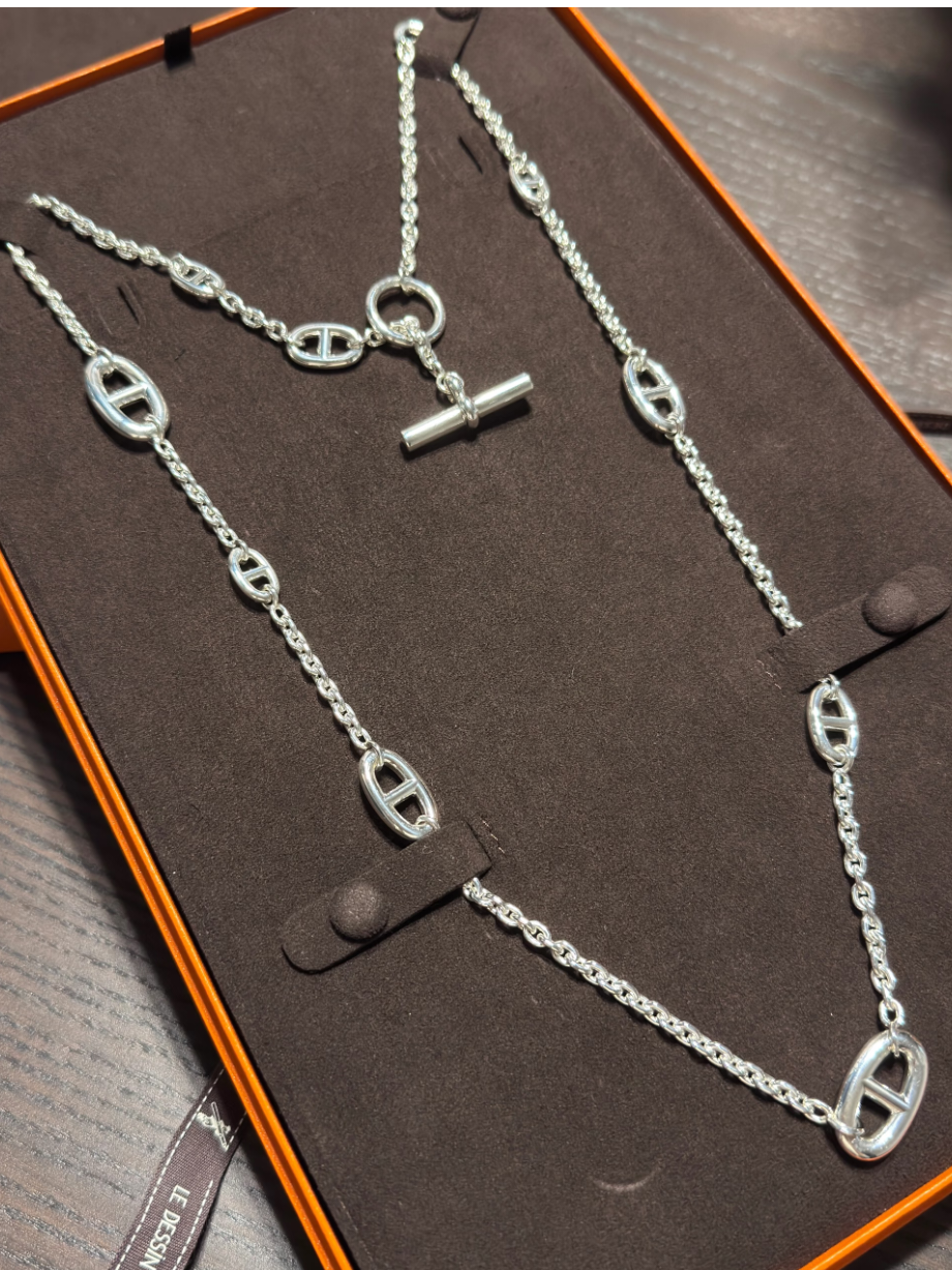 [⭐Reverie Jewels]Classic Silver Sweater Chain
