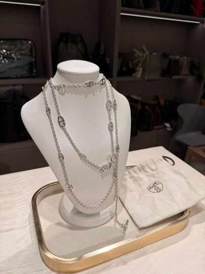 [⭐Reverie Jewels]Classic Silver Sweater Chain
