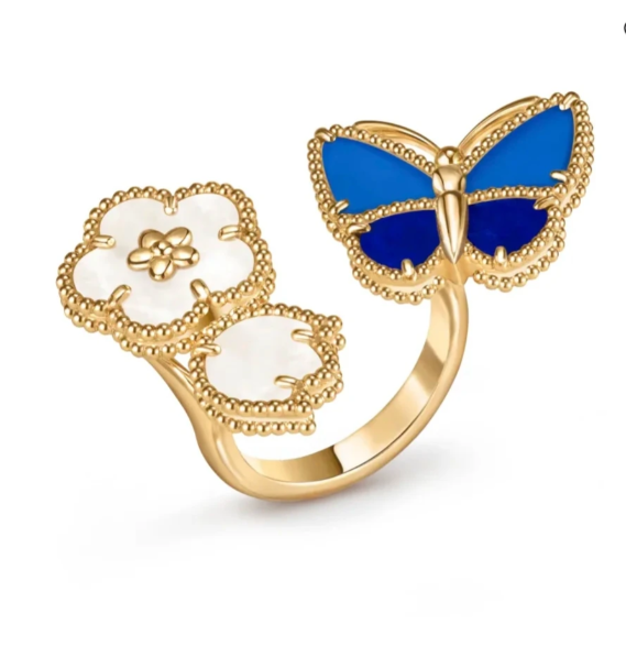 [⭐Reverie Jewels]2026 NEW TWIN BUTTERFLY LUCKY RING