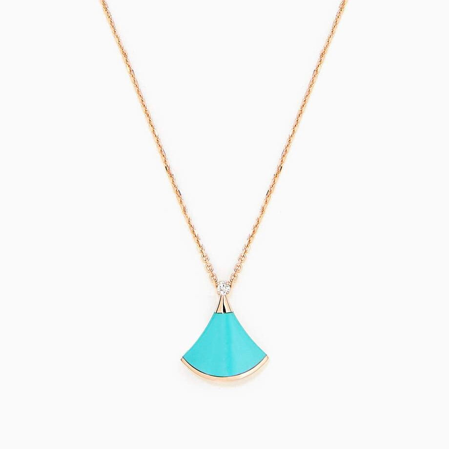 [⭐Reverie Jewels]DREAM NECKLACE TURQUOISE PINK GOLD