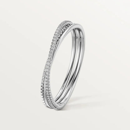 [⭐Reverie Jewels]ETINCELLE HALF-PAVED DIAMOND BRACELET