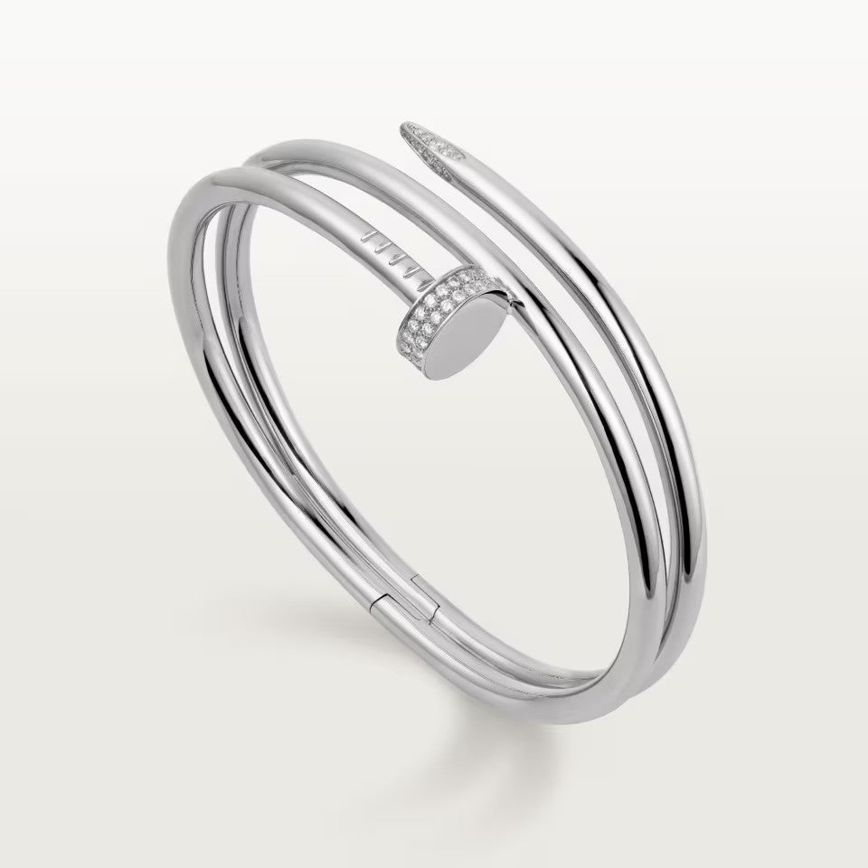 [⭐Reverie Jewels]JUSTE BRACELET 3.5MM DOUBLE ROW DIAMOND