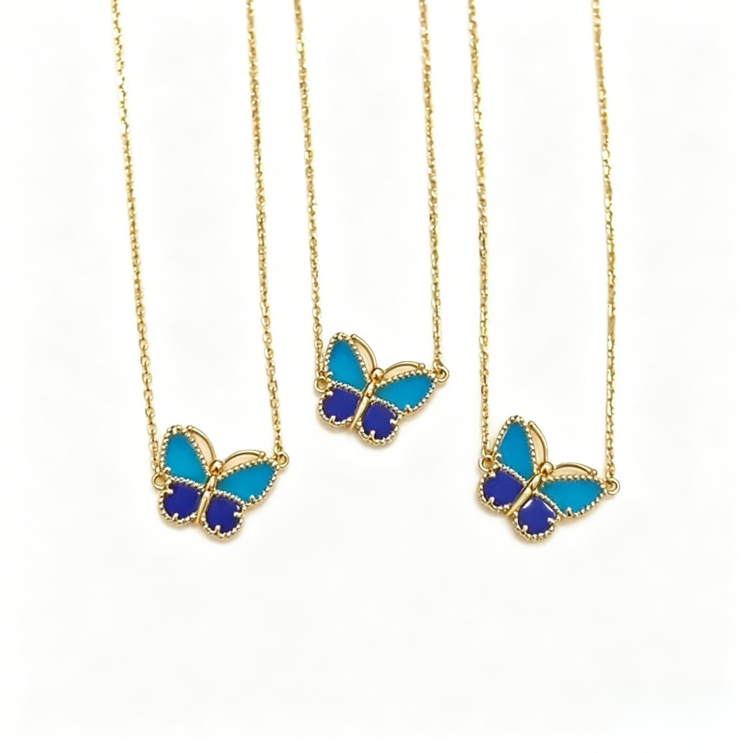[⭐Reverie Jewels]  2026 NEW LUCKY BUTTERFLY 1 MOTIFS NECKLACE
