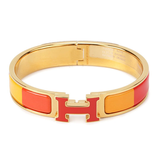 [⭐Reverie Jewels]H BRACELET ORANGE RAINBOW CERAMIC