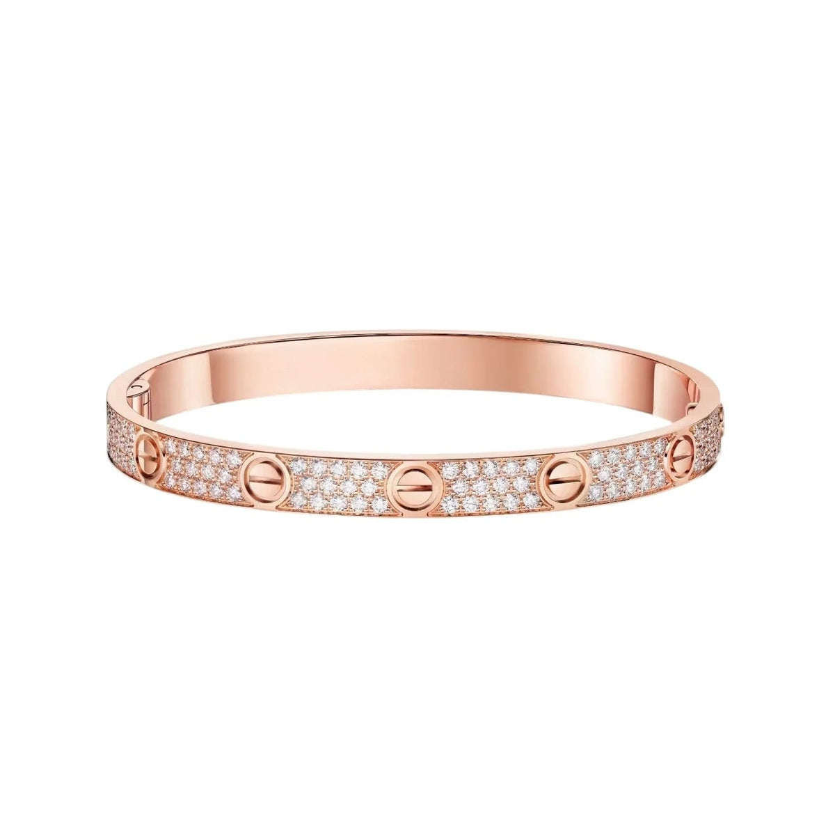 [⭐Reverie Jewels]LOVE BRACELET 6.1MM DIAMOND-PAVED