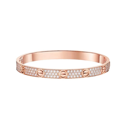 [⭐Reverie Jewels]LOVE BRACELET 6.1MM DIAMOND-PAVED
