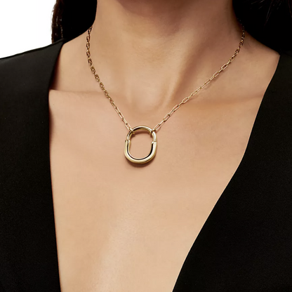 [Reverie Jewels]LOCK NECKLACE GOLD