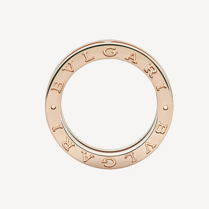 [⭐Reverie Jewels]ZERO 1 ONE-BAND PAVED DIAMONDS ON THE SPIRAL RING