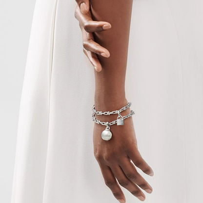 [Reverie Jewels]HARDWEAR SMALL WRAP SILVER BRACELET