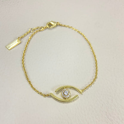 [⭐Reverie Jewels]Demo Eye Pave-Set Diamond Bracelet