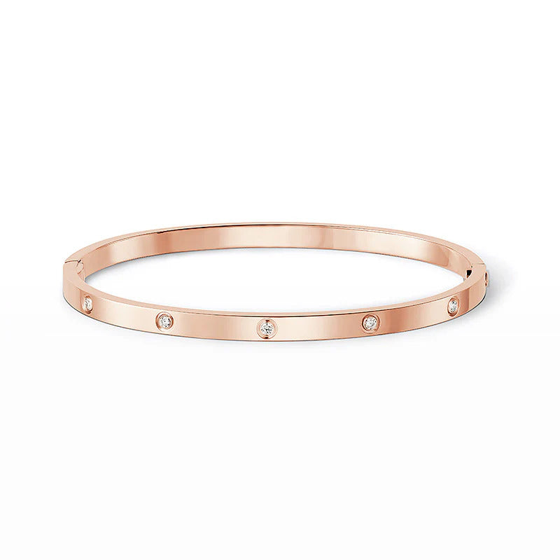 [⭐Reverie Jewels]LOVE BRACELET 3.65MM 10 DIAMONDS