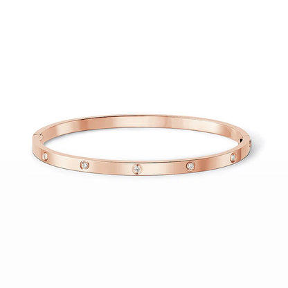 [⭐Reverie Jewels]LOVE BRACELET 3.65MM 10 DIAMONDS