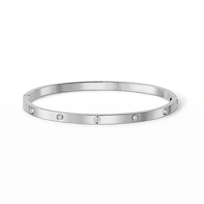 [⭐Reverie Jewels]LOVE BRACELET 3.65MM 10 DIAMONDS