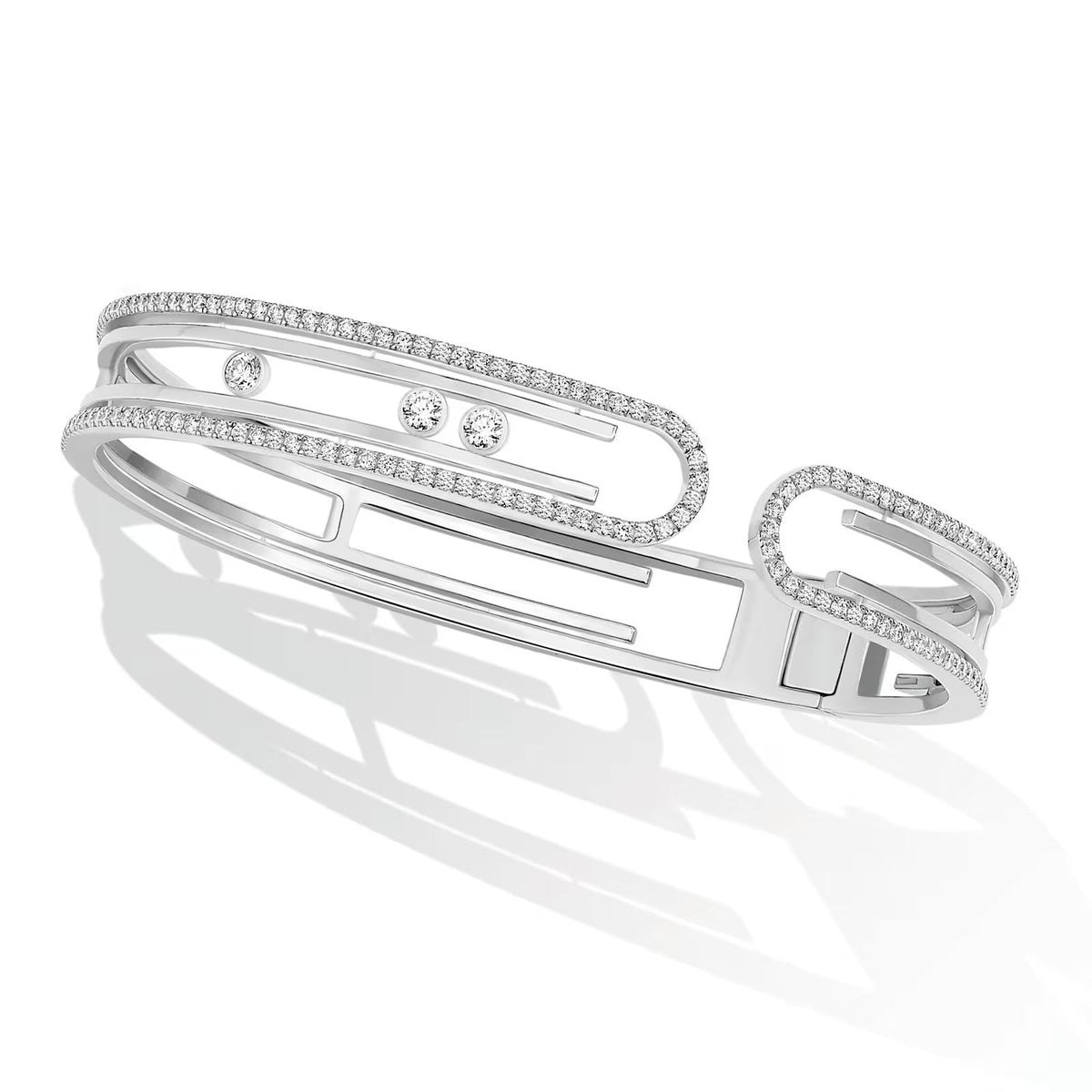 [⭐Reverie Jewels]MOVE 10TH PAVED DIAMOND BRACELET