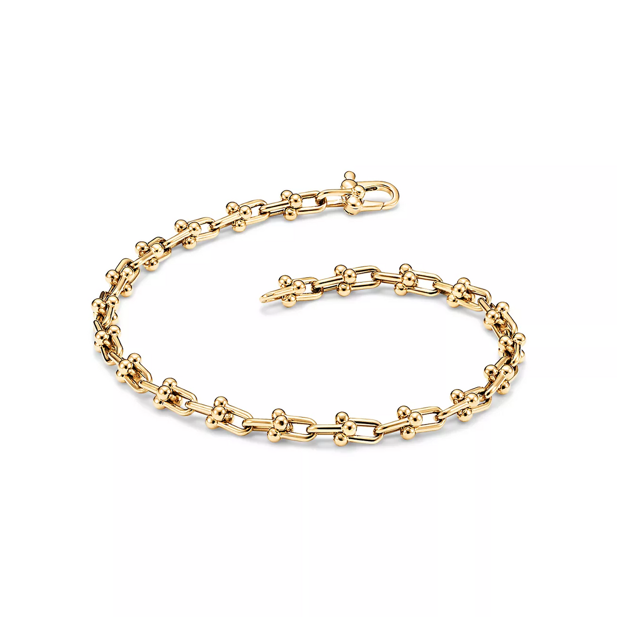 [Reverie Jewels]HARDWEAR MICRO LINK 44 MOTIF GOLD BRACELET