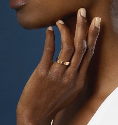 [⭐Reverie Jewels]ALLIANCE LIENS VIDENCE 4MM RING