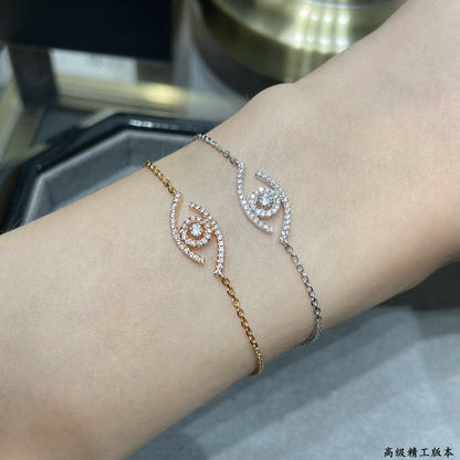 [⭐Reverie Jewels]Demo Eye Pave-Set Diamond Bracelet