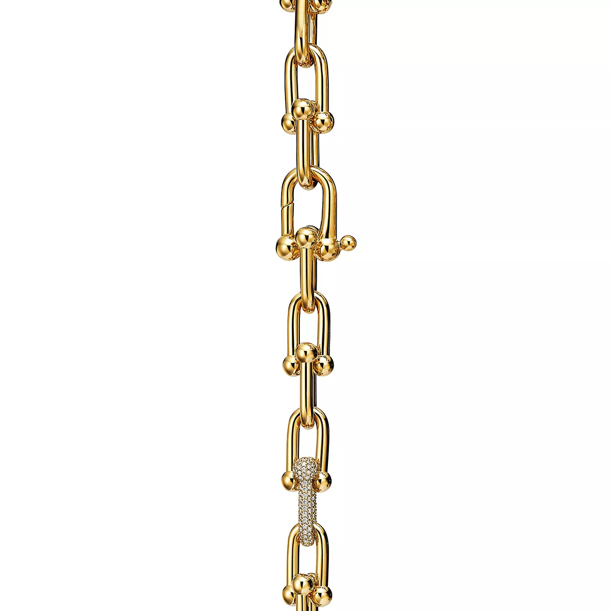 [Reverie Jewels]HARDWEAR LARGE LINK GOLD DIAMOND BRACELET