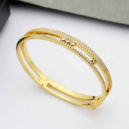 [⭐Reverie Jewels]Move Romane pavé bangle