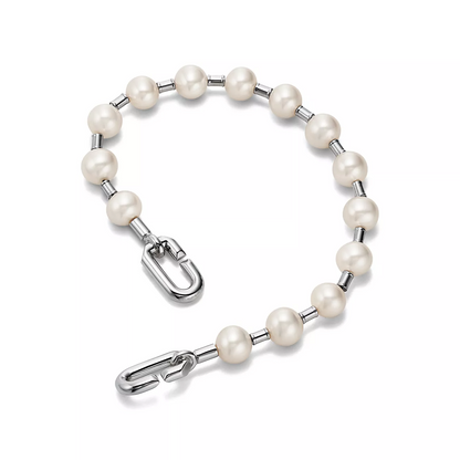 [Reverie Jewels]PEARL 7-8MM SILVER BRACELET