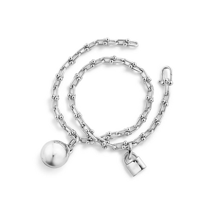 [Reverie Jewels]HARDWEAR SMALL WRAP SILVER BRACELET