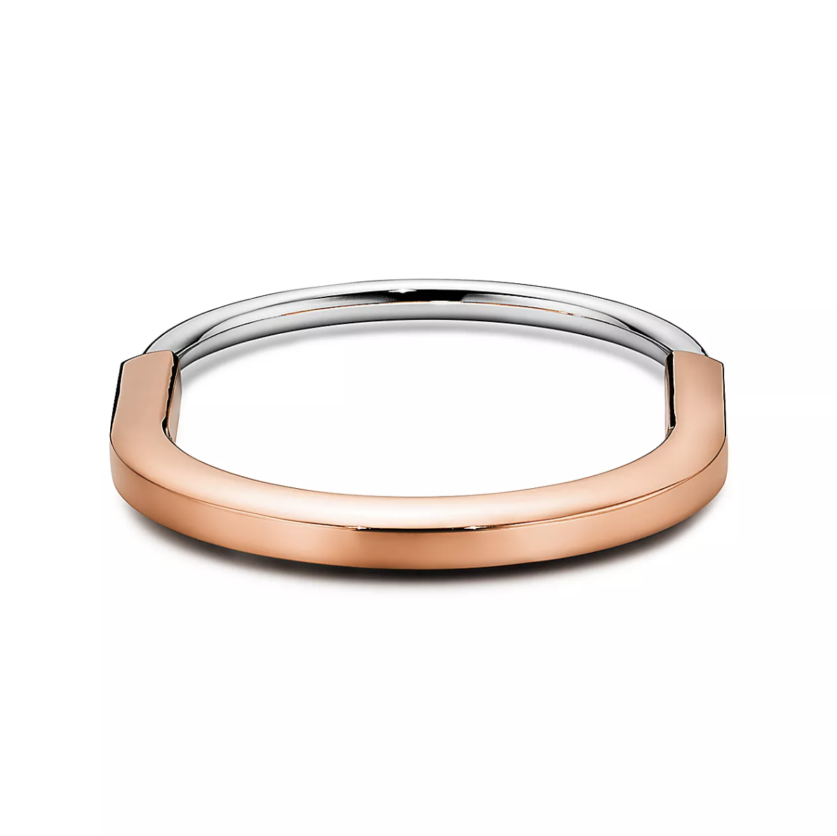 [Reverie Jewels]LOCK BRACELET ROSE AND WHITE GOLD