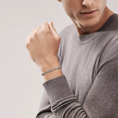 [Reverie Jewels]HARDWEAR SMALL LINK 26 MOTIF SILVER BRACELET