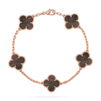 [⭐Reverie Jewels] CLOVER 5 MOTIF GRAY MOP BRACELET COLLECTION