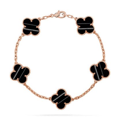 [⭐Reverie Jewels] CLOVER 5 MOTIF PULSAR STONE BRACELET COLLECTION