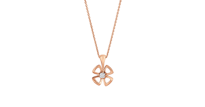 [⭐Reverie Jewels]FIOREVER NECKLACE DIAMOND CENTER