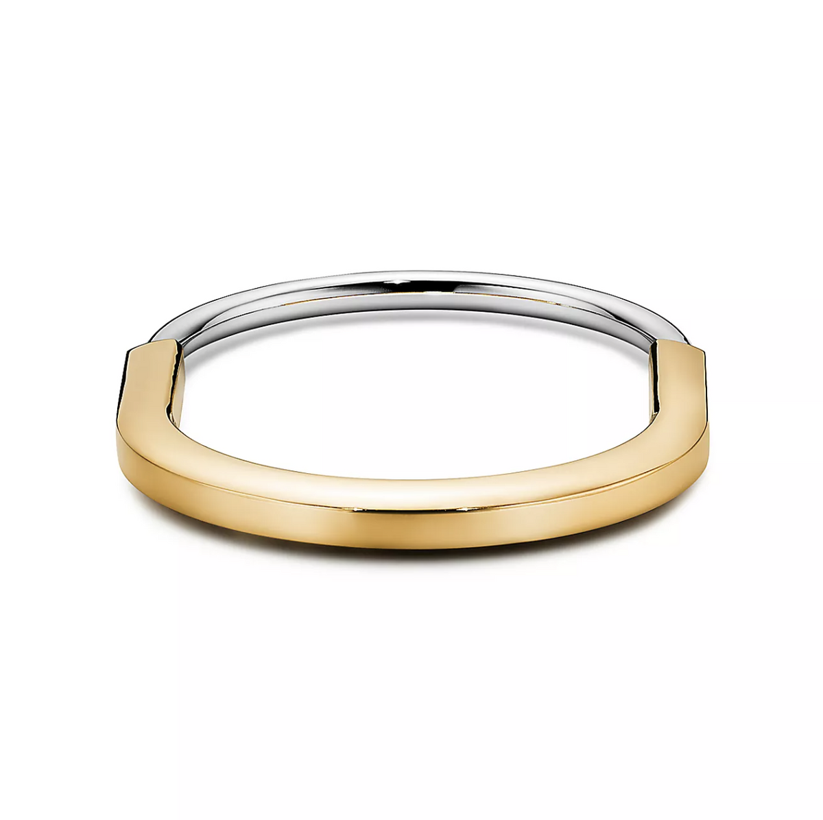 [Reverie Jewels]LOCK BRACELET YELLOW AND WHITE GOLD