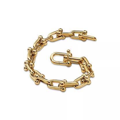 [Reverie Jewels]HARDWEAR MEDIUM LINK 20 MOTIF GOLD BRACELET