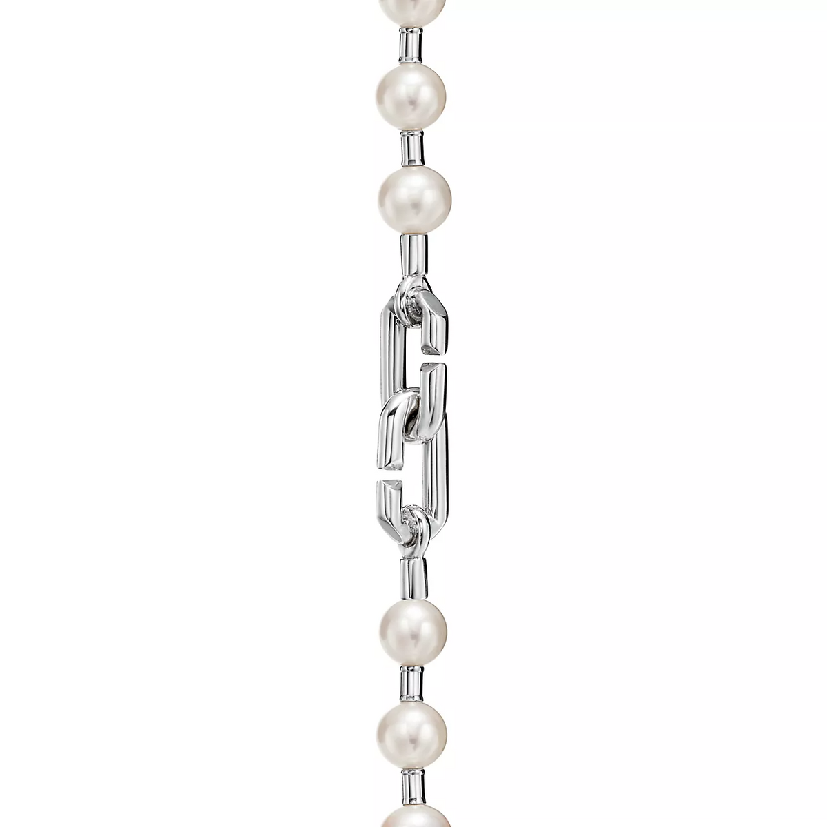 [Reverie Jewels]PEARL LOCK SILVER BRACELET