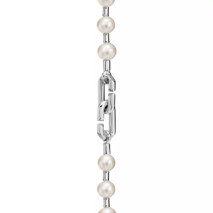 [Reverie Jewels]PEARL LOCK SILVER BRACELET