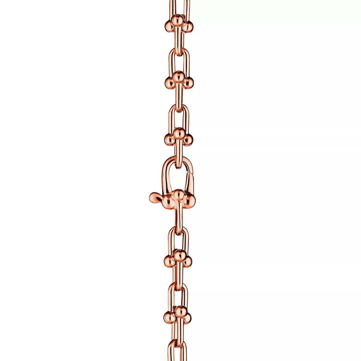 [Reverie Jewels]HARDWEAR MICRO LINK 44 MOTIF PINK GOLD BRACELET