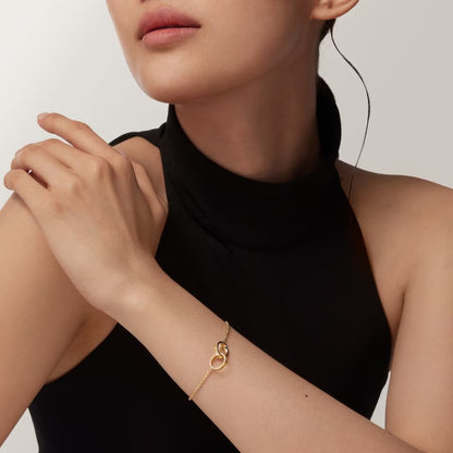[⭐Reverie Jewels]LOVE BRACELET DOUBLE RING