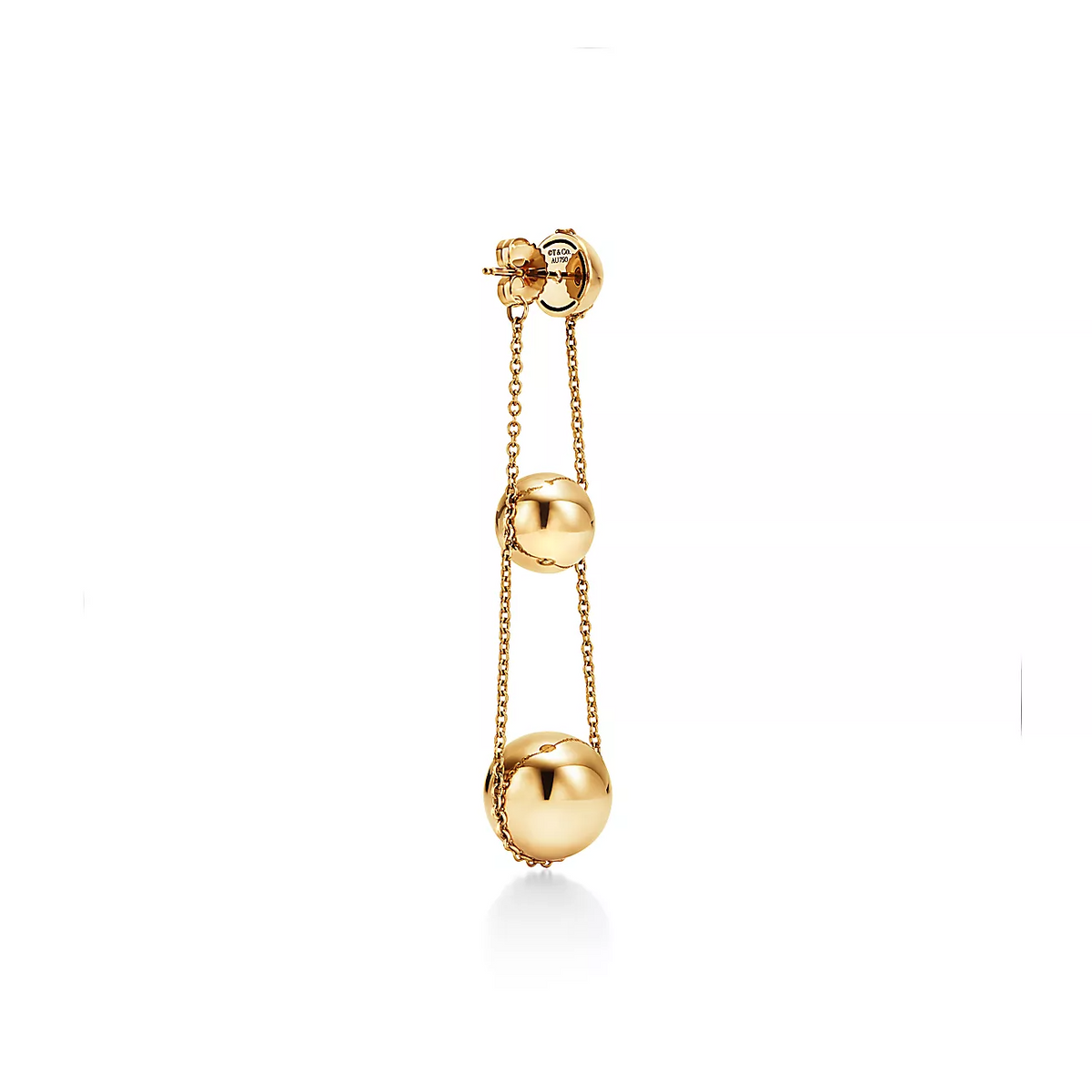 [Reverie Jewels]TRIPLE DROP GOLD EARRINGS